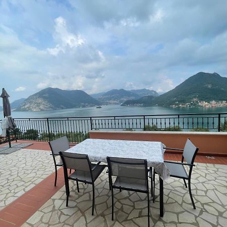 Appartamento Vista Lago D'Iseo Sulzano Exterior foto